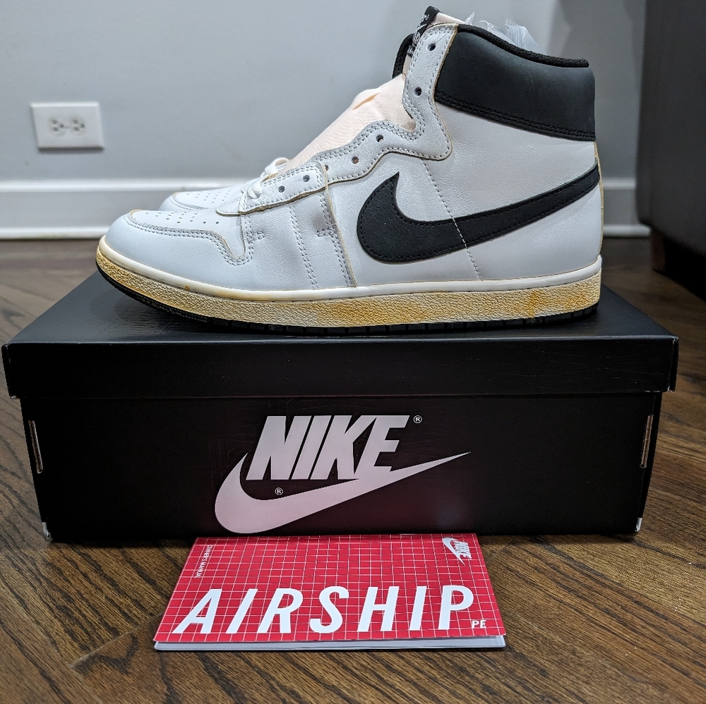 A Ma Maniere x Jordan Air Ship PE 'White Black'